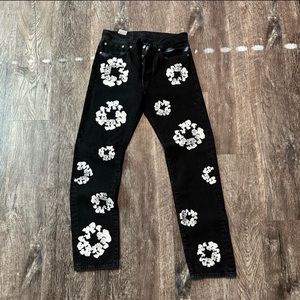 DENIM TEARS JEANS black
